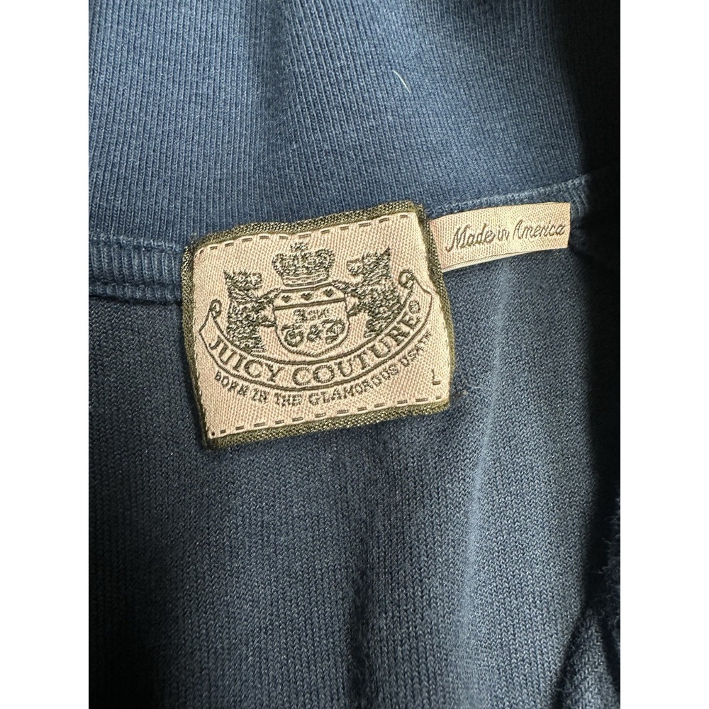 Vintage Y2K Juicy Couture Tennis Juicy Anyone Racquet Velour Track Jacket - Picture 2 of 9